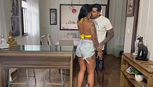 Tattooed babe gets her pussy filled with big cock
