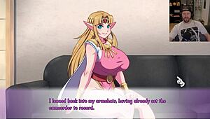 zelda's worst casting couch experience turns into intense waifu hub fucking