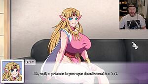 zelda's worst casting couch experience turns into intense waifu hub fucking