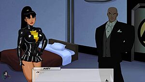 Walking My Slaves In Dc Comics Hentai, So Intense