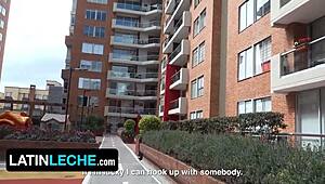 Hot Latino Sucks During Interview