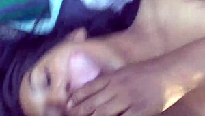 my girlfriend sucks my big cock while wanting to fuck