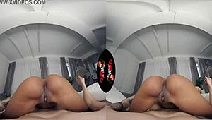 vrlatina - big boob brazilian babe gets hard fucked in vr!