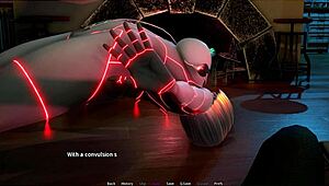 Play halloween in the rift robot lady