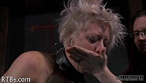 hey, femdom mistress dominates with sadomasochistic play 😈