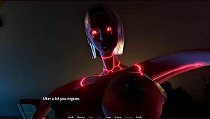 Play halloween in the rift robot lady