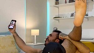 Maloka intensely sucks the active friend's ass in hardcore pov.