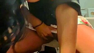 Tezao Licks Pussy at the Airport with Intense Muff Diving.