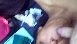 my girlfriend sucks my big cock while wanting to fuck