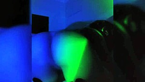 Morena Safado stripping in a dark room! So hot!