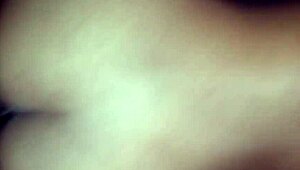 backshot ebony redbone takes big black cock in wild 3some creampie