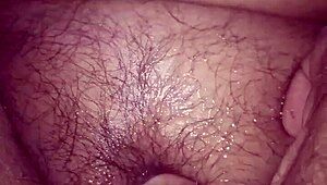 I filmed my first night closeup pussy fingering outdoors