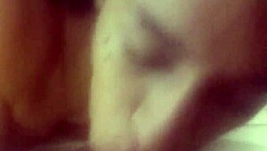 Mia Gives Real Blowjob