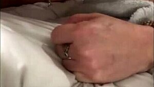 Girlfriend's shaved pussy gets pounded by big black cock