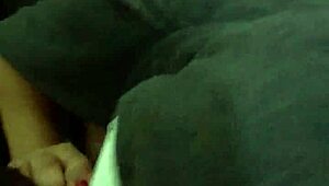 Aunt swallows all nephew's cum in hardcore oral