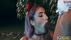 Roxie Sinner stars in a wild zombie Swalloween adventure.