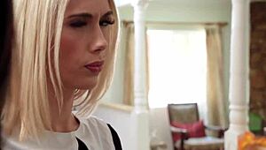 hey, emily willis and sky pierce getting wild on thanksgiving with pilgrims and pussies