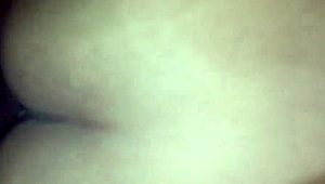 backshot ebony redbone takes big black cock in wild 3some creampie