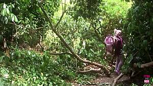 Three blonde fairies feel intense pleasure while dirty talking and banging a guy with a big dick