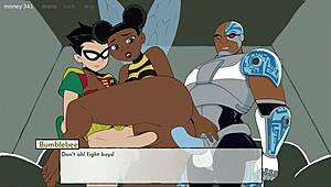 18titans episode 47 features double dating in the game