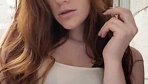 Redhead Smoker Enjoys Her Fetish Habit