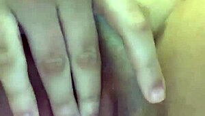 i'm so horny, touching my pussy and ass all alone.