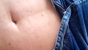 Amateur with small tits masturbates to orgasm in part 2.