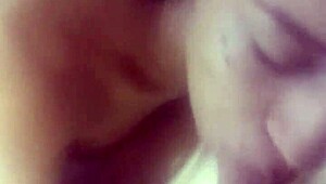 Mia Gives Real Blowjob