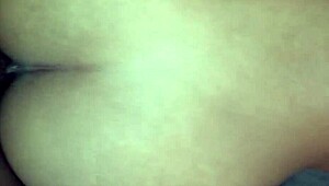 backshot ebony redbone takes big black cock in wild 3some creampie