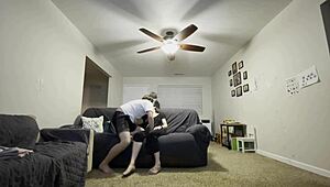 Yo, check this couch sex with my wife bent over! 😍