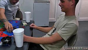 Guy Sucks Black Twinks' Shaved Cocks First Time 😏