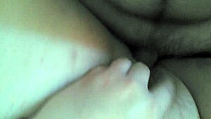 guy with pierced dick spends intimate time with girlfriend and friend in amateur setting