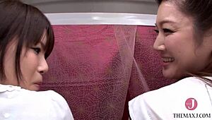 big ass slut plays lesbian with cute girl 😈