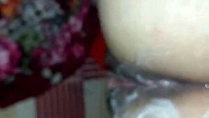 Vk climaxes with a huge cock in her big ass. 😏