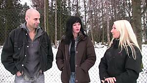 Gina casting made me crazy with Susanne Thomas fingering