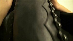 Mistress Roberta demands intense boot cleaning in POV