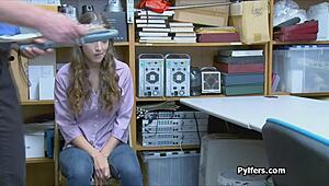 Brunette Babe Gags Deeply On Cock While Choking With Buttplug.