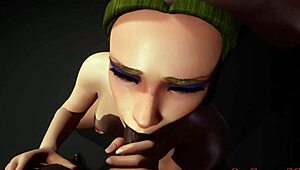 Sexy blonde prostitute tries big black cock to squirt