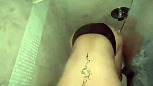 Shower Turns Into Slippery Fuck With Bubble Butt Slut Moaning Loudly