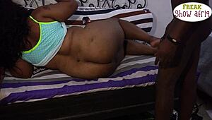 Stepmom's Big Ass Fucked By Big Black Cock