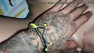 Colombian step sister gets fucked hard by amateur guy