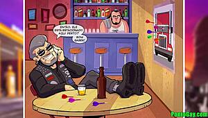 Brazilian cartoon explores motoqueiro encounters on the sex highway