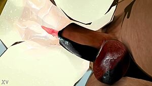 Weiss Endures Intense Monster Cock Training