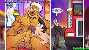 Brazilian cartoon explores motoqueiro encounters on the sex highway