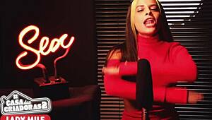 Reality Show Stars Compete in Hot Lesbian Milf Scenes