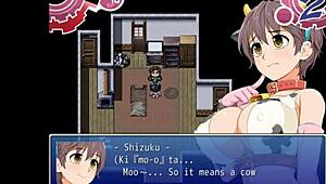 Drop factory pornplay hentai game ep 2 features cute cowgirl and hot titjob