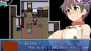 Drop factory pornplay hentai game ep 2 features cute cowgirl and hot titjob