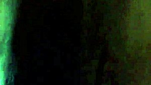 Ebony woman uses dildo for masturbation