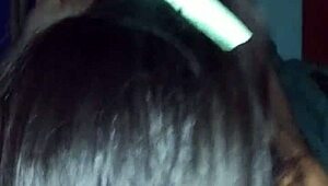 Amateur Latina gets horny and puts on a hot show