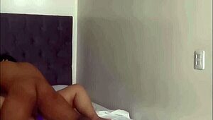 Latina Amateur in Swimsuit Action